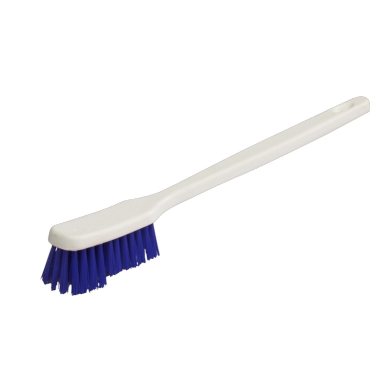 Brosse étroite manche long - Fibres PBT - Bleu - 37,5cm